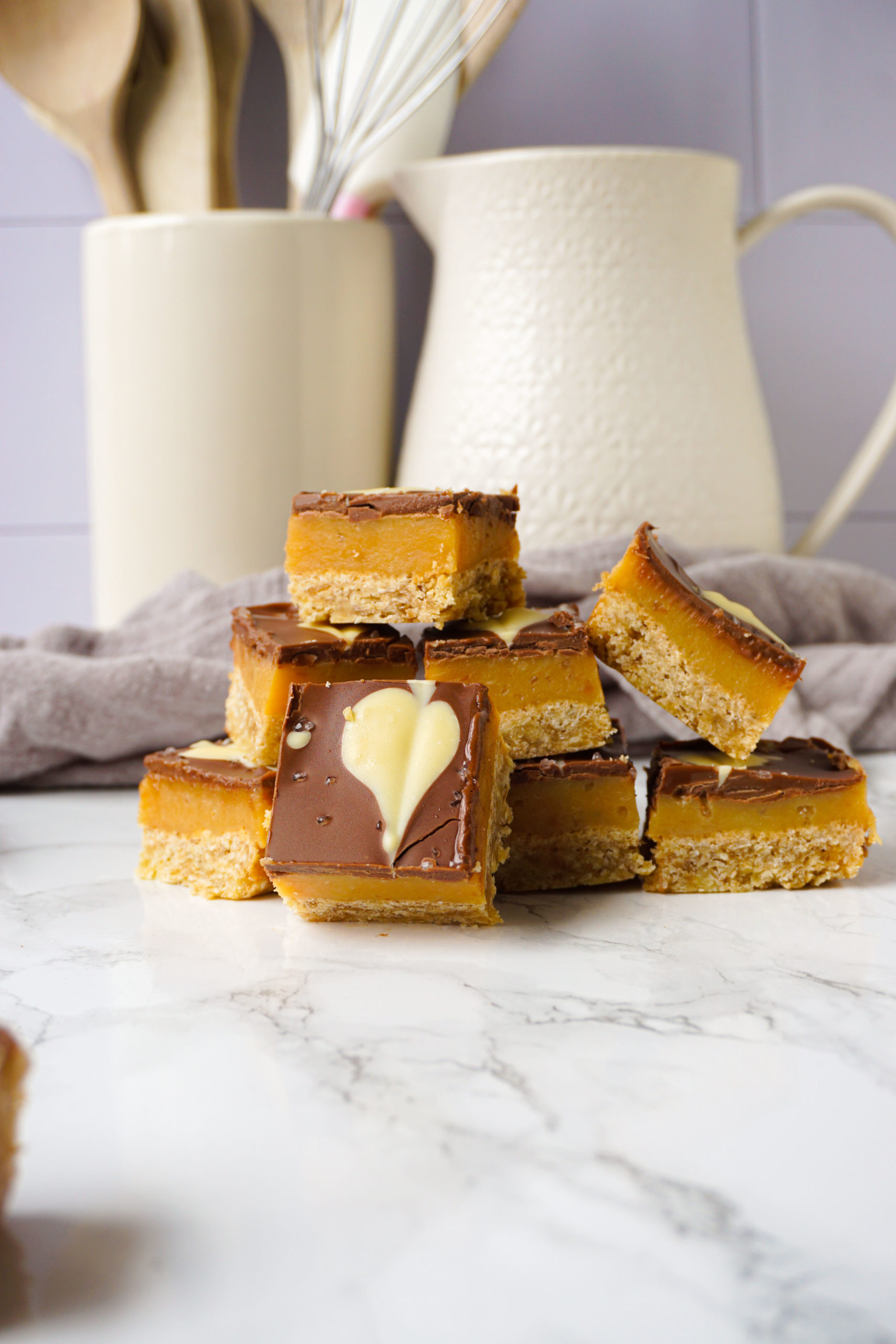 Miljonair Shortbread Met Gezouten Karamel Huisjeboompjefoodie