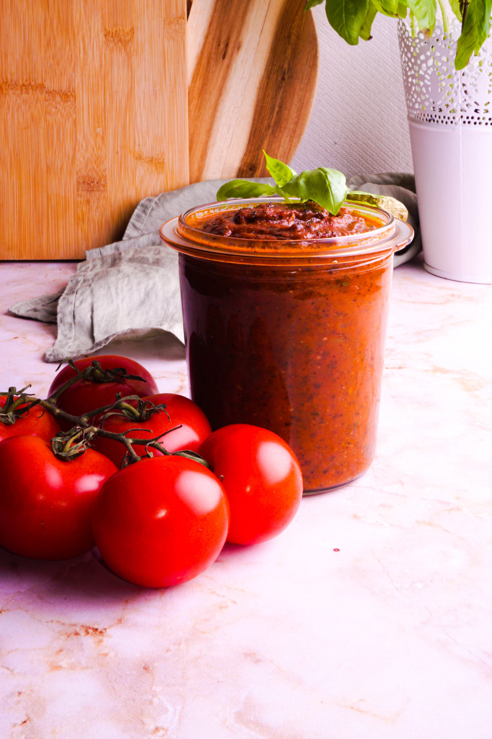 Pizza saus basis recept